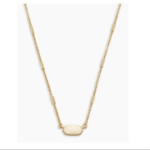 Kendra Scott Gold Fern pendant necklace
